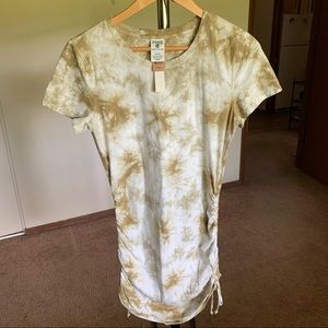 PINK Victoria’s Secret Tie Dye Ruched Side Dress NWT